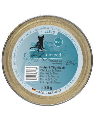 Catz Finefood Filety N. 413 Kurczak Tuńczyk...