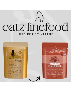 Catz Finefood Classic N.07 Wołowina i cielęcina 85g 2