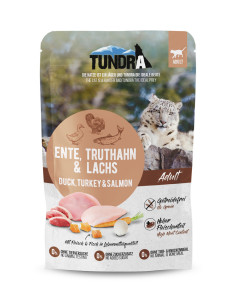 Tundra - Kaczka, indyk, łosoś 85g
