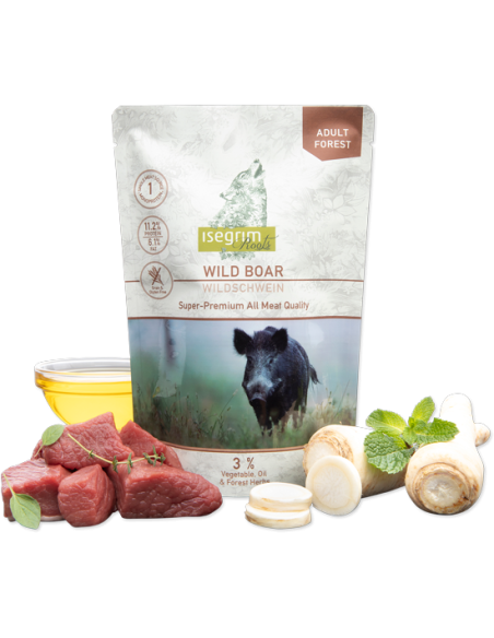 Isegrim Roots Adult Wild Boar - Dzik 410g