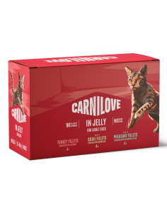 Carnilove Multipack Jelly filety w galaretce 12x85g