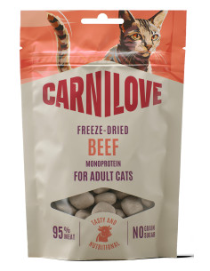 Carnilove Freeze Dried Przysmak liofilizowany - Wołowina 40g