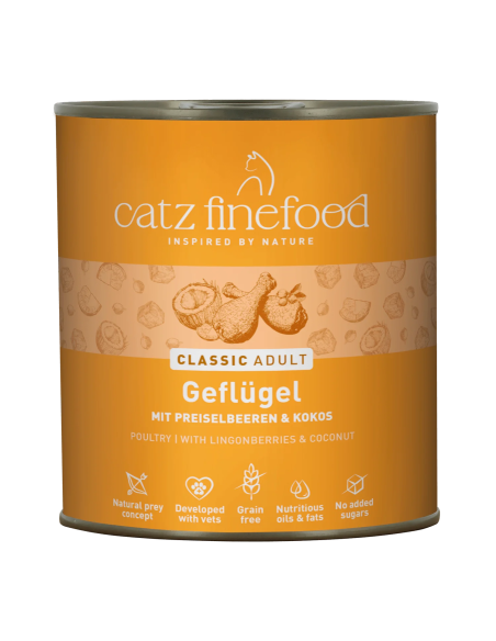 Catz Finefood Classic N.03 Drób 800g