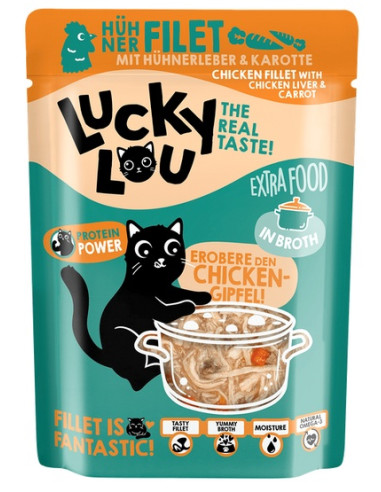 Lucky Lou Extrafood Kurczak i wątróbka z...