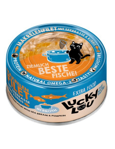 Lucky Lou Extrafood Makrela i dorada w bulionie puszka 70g 2