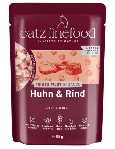 Catz Finefood Feines Filet In Sauce Kurczak i...