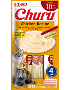 Inaba Cat Churu for Senior - Kurczak 4x14g (56g)
