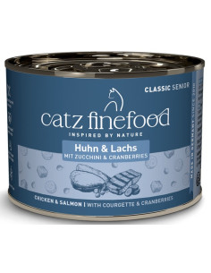 Catz Finefood Senior N.05 Łosoś i Kurczak 200g
