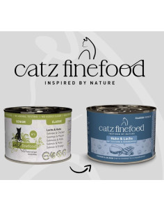 Catz Finefood Senior N.05 Łosoś i Kurczak 200g 2