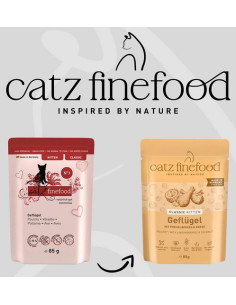 Catz Finefood Classic Kitten N.03 Drób 85g 2