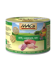 MAC's Cat Kaczka, królik i wołowina 200g 2
