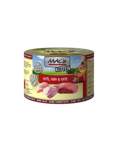 MAC's Kitten Indyk, wołowina i kaczka 200g 2