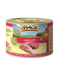 MAC's Cat Cielęcina i indyk 200g 2