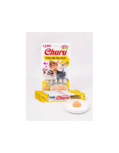 Inaba Ciao Churu dla kota - Kurczak i ser 4x14g 2