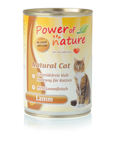 Power of Nature Natural Cat Lamm - Jagnięcina 400g