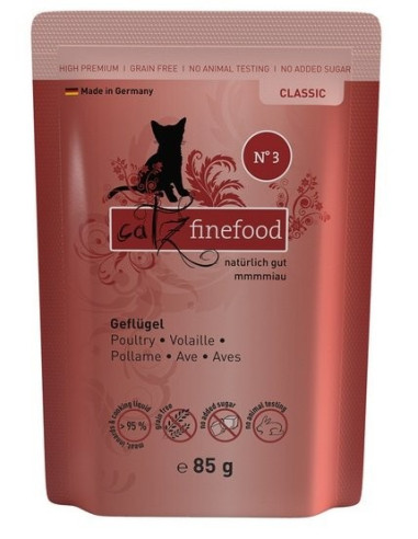 Catz Finefood Classic N.03 Drób 85g
