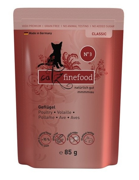 Catz Finefood Classic N.03 Drób 85g