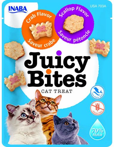 Inaba Wilgotne przysmaki Juicy Bites - Krab i...