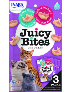 Inaba Wilgotne przysmaki Juicy Bites - Krewetki i owoce...