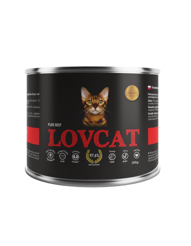 LOVCAT Pure Beef 200g